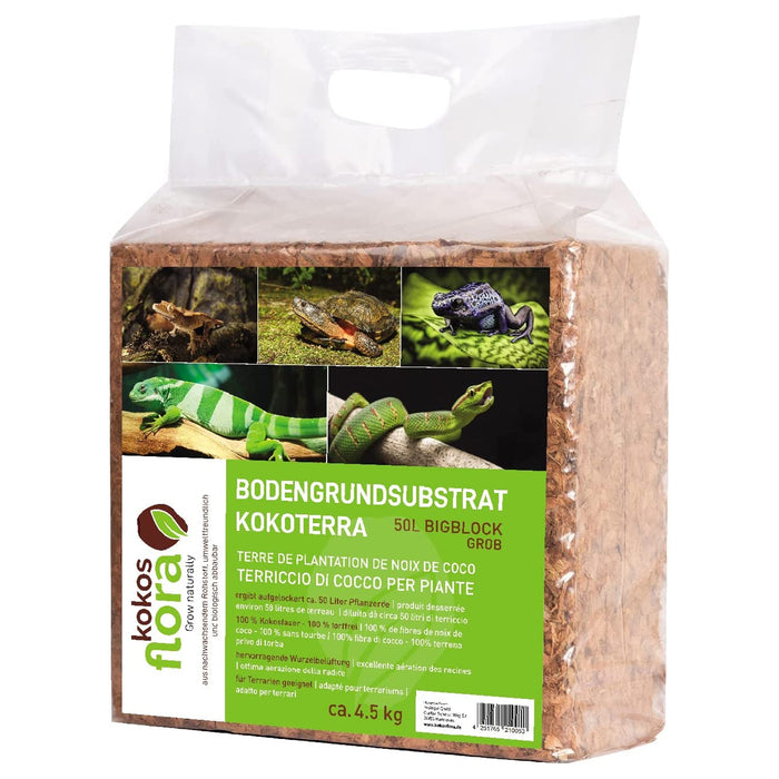 Bodengrundsubstrat 50L Bigblock Grob